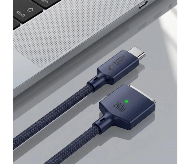 Tech-Protect ULTRABOOST MACBOOK CABLE USB-C TO MAGSAFE 3 140W 2M BLUE - 1600749 - zdjęcie 4